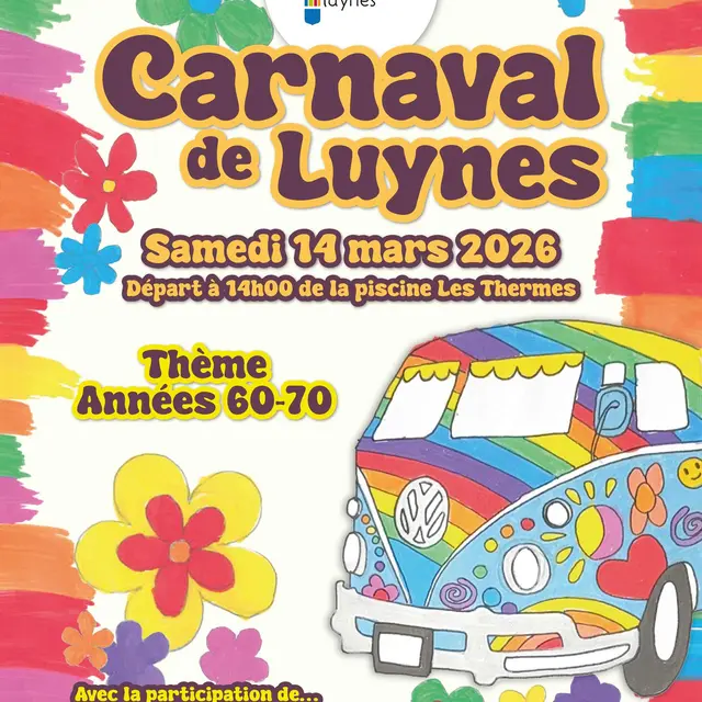 Carnaval de Luynes 2026 (affiche)