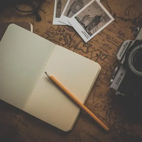 Carnet de voyage _ Pixabay