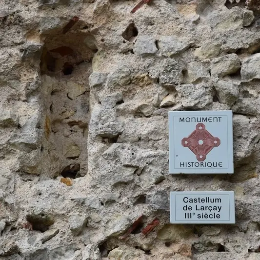 Castellum Monument Historique Larcay