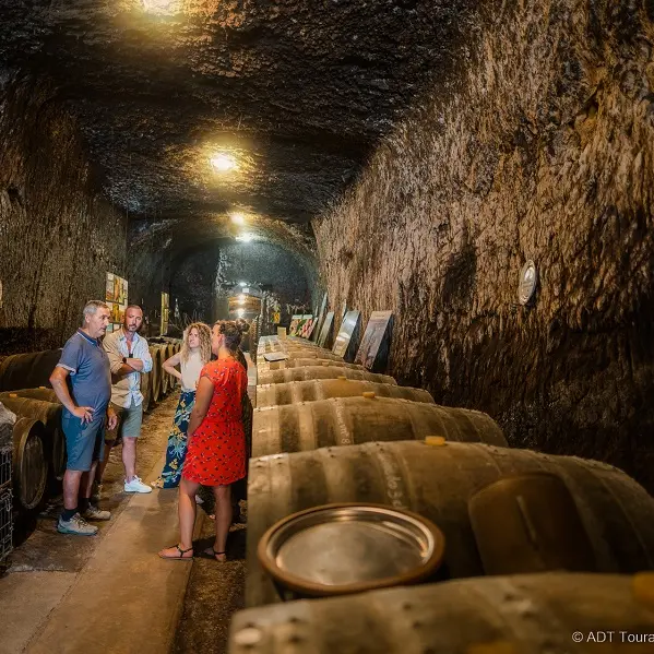 Visite des caves Cathelineau, AOC vouvray - Chançay