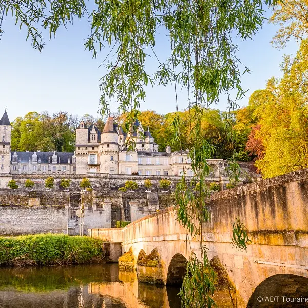 Château d'Ussé - Boucle vélo n°21 : la Belle au Bois dormant.
