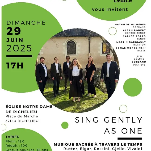 Concert Ex-Arte - Effervescence Richelieu 29 juin 2025
