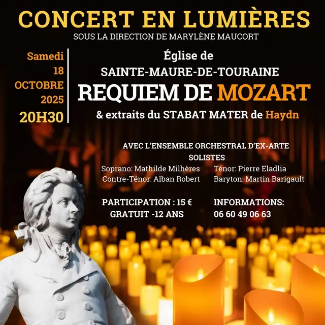 Concert Ex-Arte Sainte-Maure 18 octobre 2025