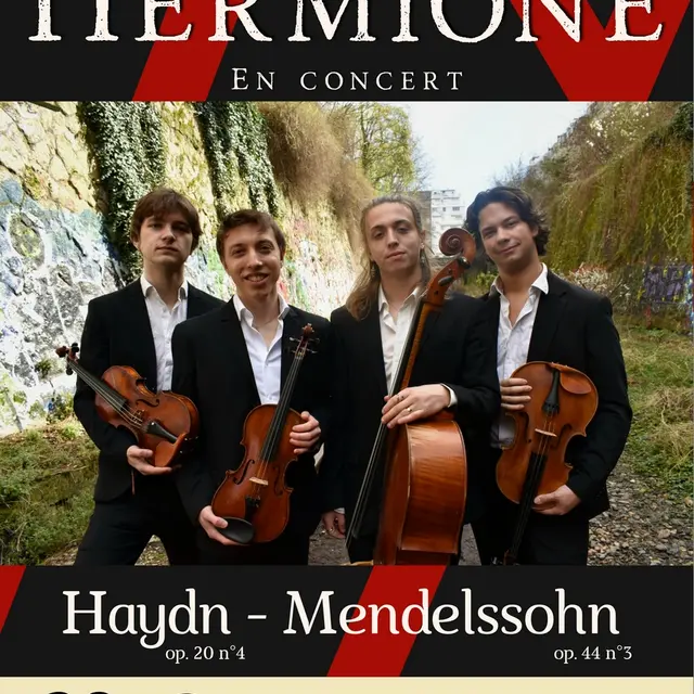 Concert Quatuor Hermione Chinon 28 juillet 2026