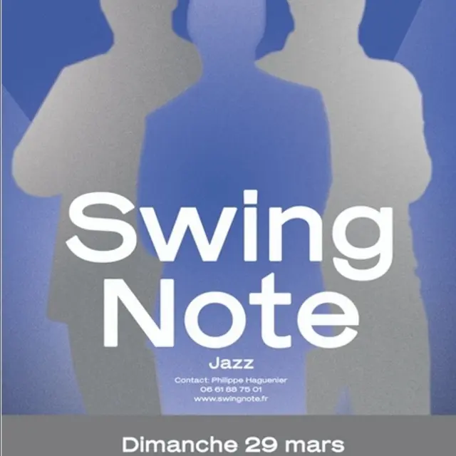 Concert Swing Note Champigny-sur-Veude 29 mars 2026