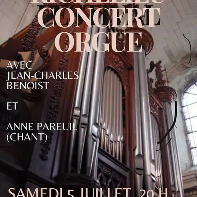 Concert d'orgue Richelieu 5 juillet 2025
