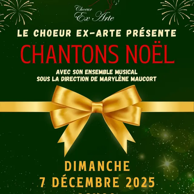 Concert de Noël Ex-Arte Richelieu 7 décembre 2025