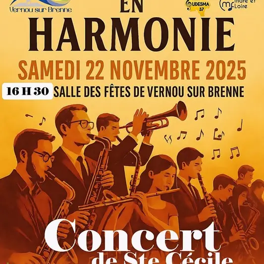 Concert de Sainte Cécile Vernou en Harmonie