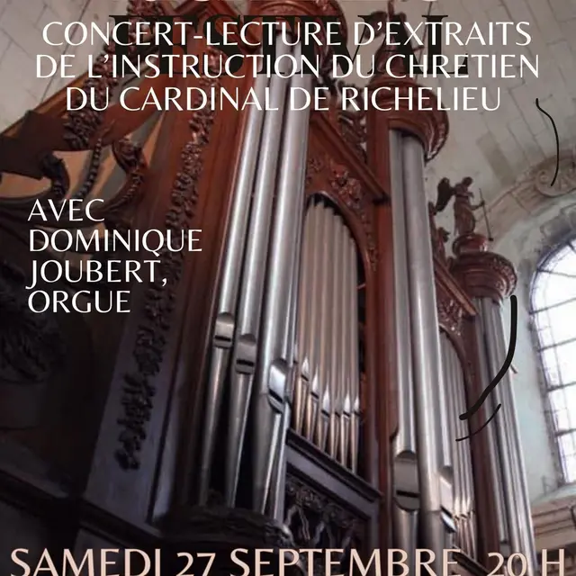Concert lecture Eglise Richelieu 27 septembre 2025
