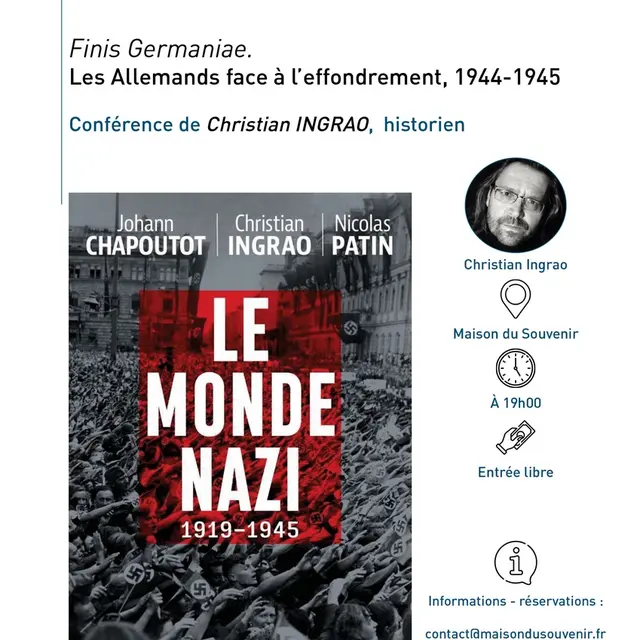 Conférence Christian Ingrao Maison du Souvenir Maillé 21 mai 2025