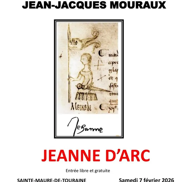 Conférence Jeanne d'Arc Sainte-Maure 7 février 2026