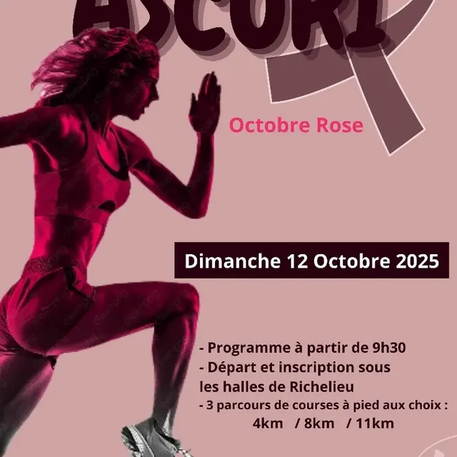 Course à pied ASCORI Richelieu 12 octobre 2025
