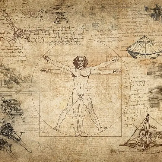 Croquis Léonard de Vinci _ Pixabay