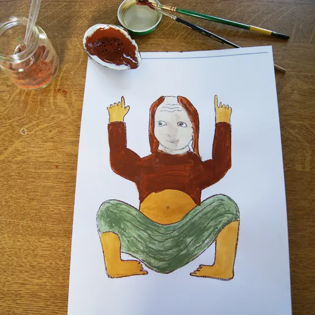 Atelier Peinture médiévale
