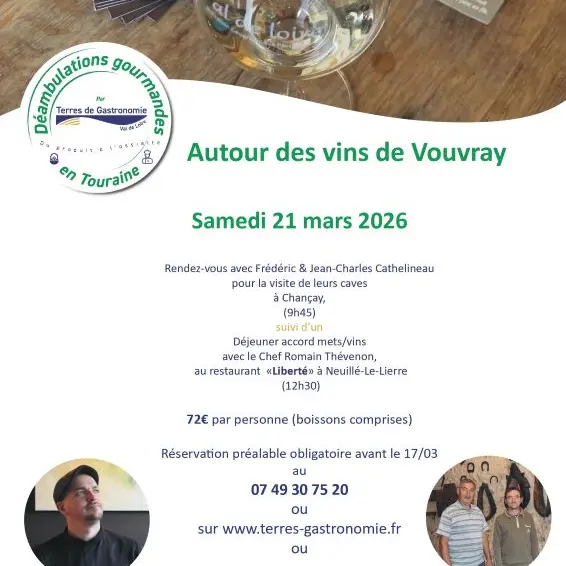 Déambulation autour des vins de Vouvray