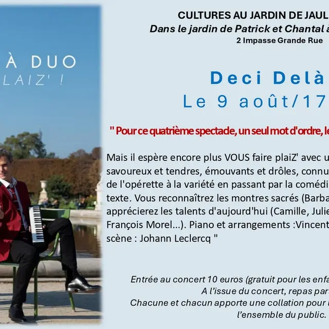 Deci Delà Duo Jaulnay 8 août 2026