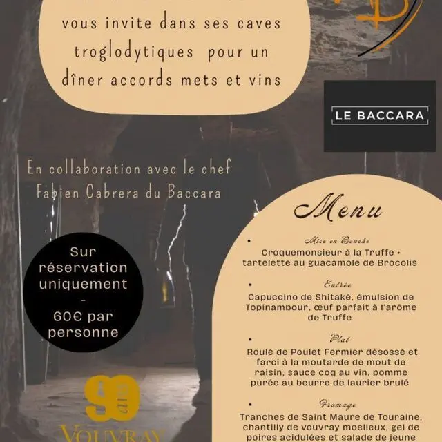 Diner Maison Darragon à Vouvray