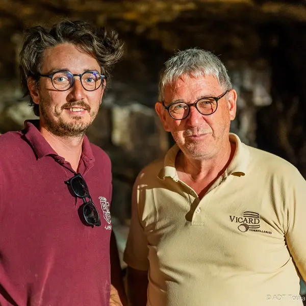 Antoine et Pascal Lambert - Domaine Lambert, Cravant-les-Coteaux.