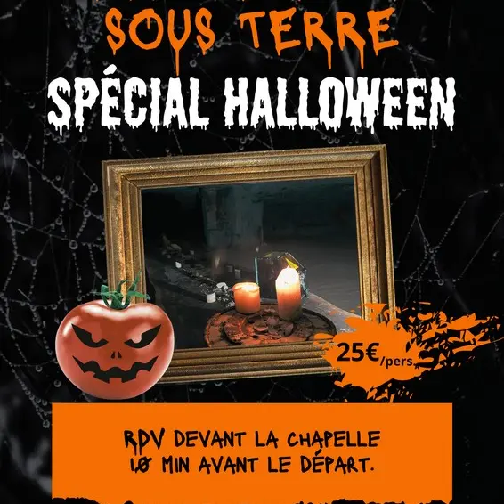 Escape game sous terre spécial Halloween