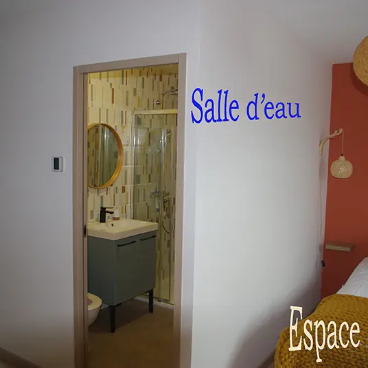 Etage Chambre de 5 Au Temps Retrouvé -Nouans les Fontaines -Loches Val de Loire