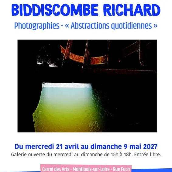 Expo Carroi des Arts Richard Biddiscombe