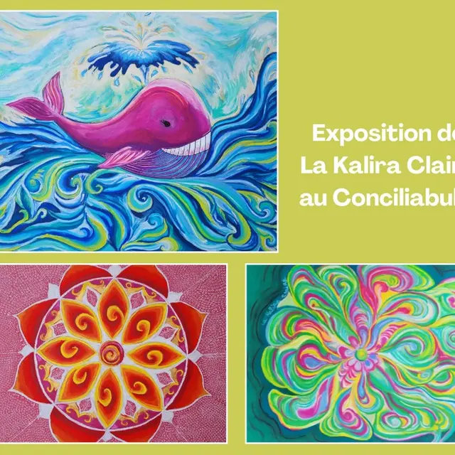 Expo La Kalira Claire au Conciliabulle Montlouis