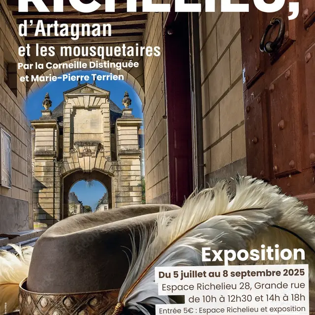 Expo Richelieu, d'Artagnan et les Mousquetaires Espace Richelieu juillet à septembre 2025
