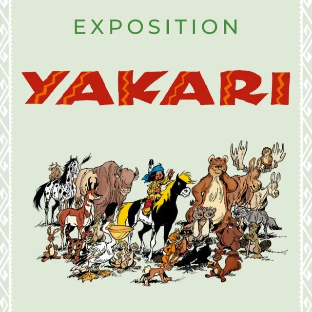 Exposition Yakari Médiathèque Montlouis