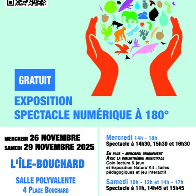 Exposition spectacle biodiversité L'Ile-Bouchard novembre 2025