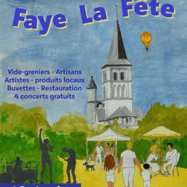Faye la Fête 10 août 2025