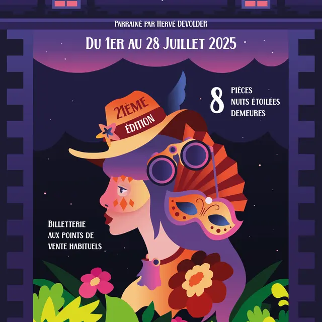 Festival de Théâtre en Val de Luynes 2025 (affiche)