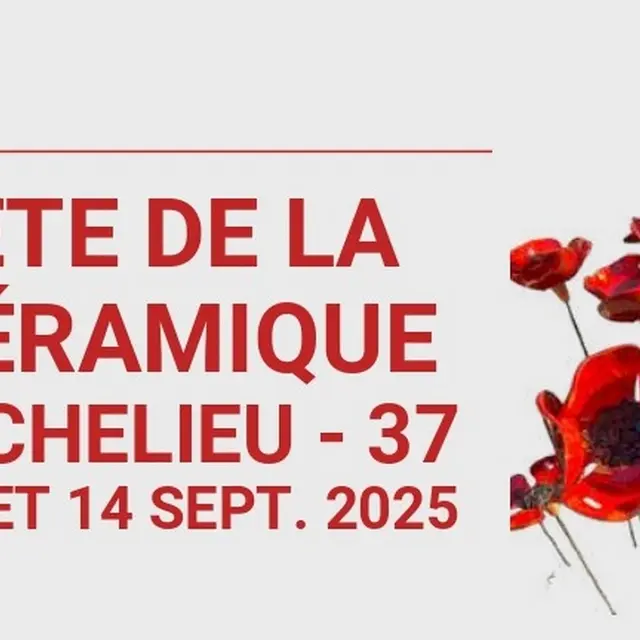 Fête de la céramique Richelieu 13 et 14 septembre 2025