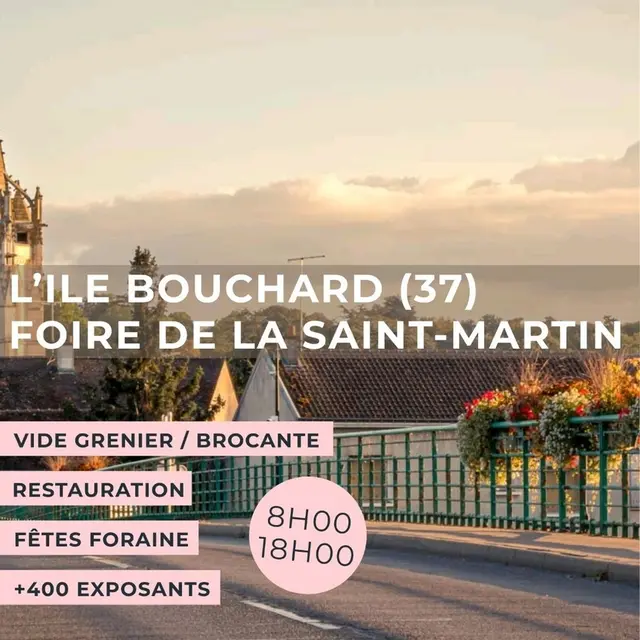Foire de la Saint-Martin L'Ile-Bouchard 11 novembre 2025