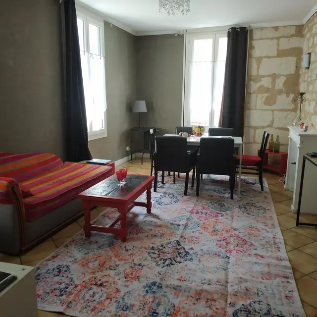GITE CHINON LA BOUSSOLE - pièce à vivre - SAS LA BOUSSOLE - Néant
