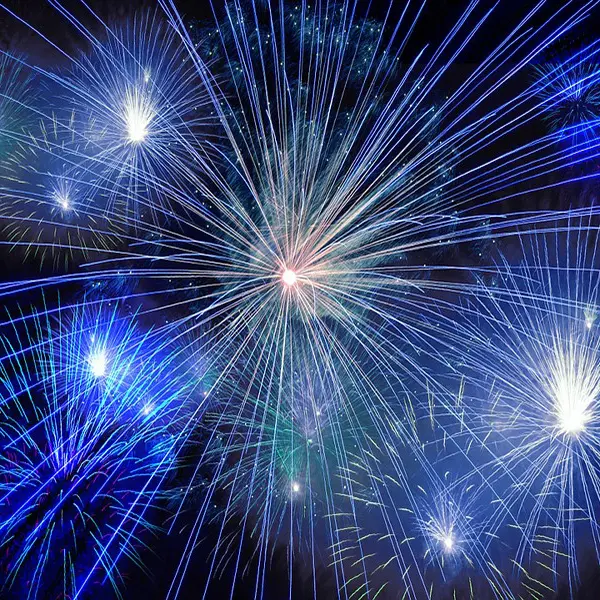 Générique feux d'artifice