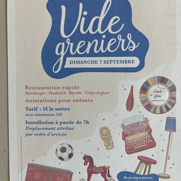 Vide greniers sept2025 SPR