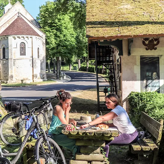 Liaison Vélo La Tangente Gourmande - Pique-nique à Chanceaux-près-Loches