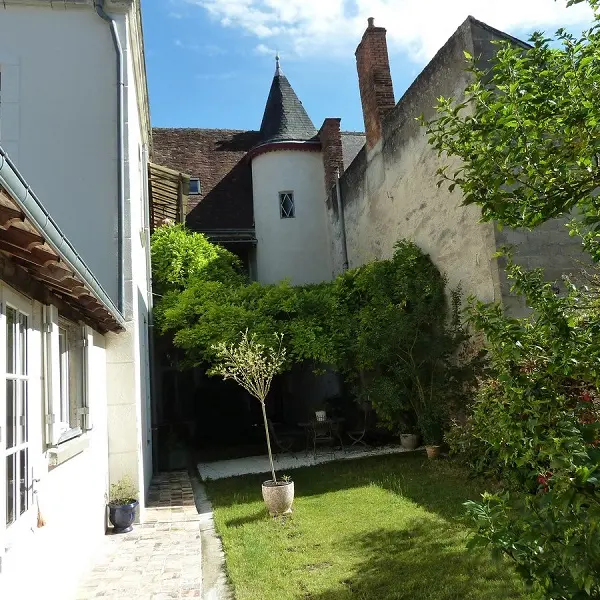 Le jardin Andrinople - Chambres d'hôtes à Richelieu.
