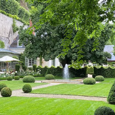 Jardin du Manoir des Basses Rivères - Rochecorbon Touraine Val de Loire