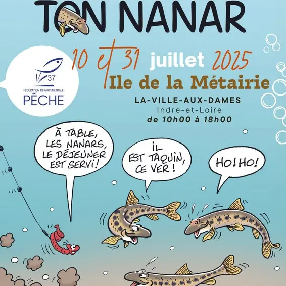 Animation pêche Taquine ton nanar