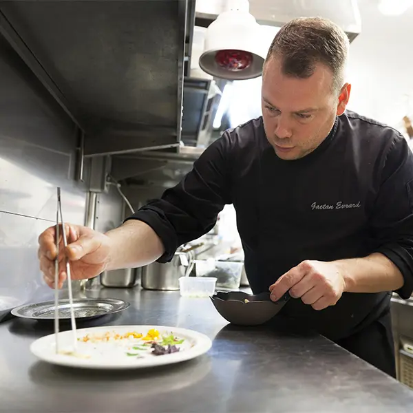 Gaëtan Evrard, Chef de L'Evidence - Restaurant à Montabzon