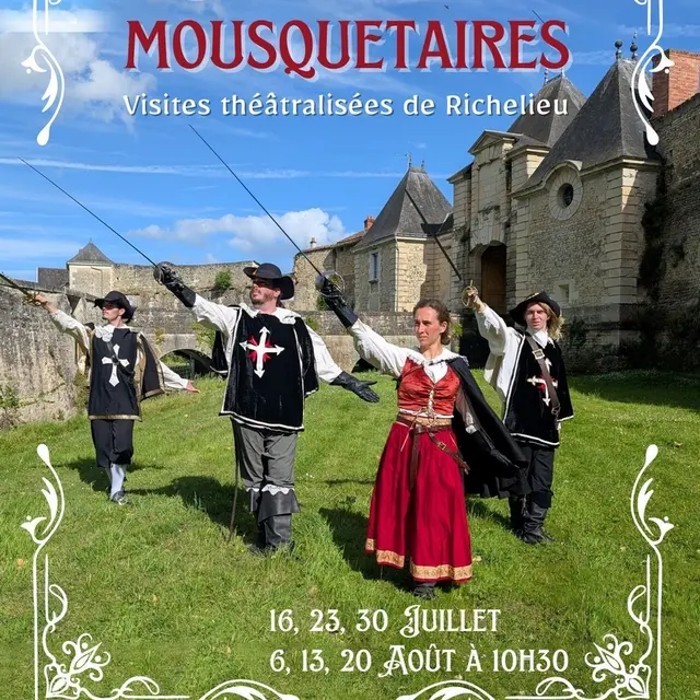 La virée des Mousquetaires Richelieu juillet et août 2025