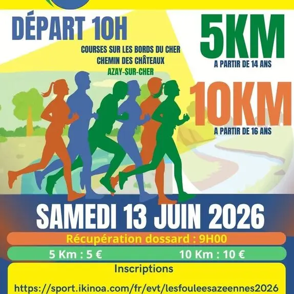 Les Foulées Azéennes Azau-sur-Cher