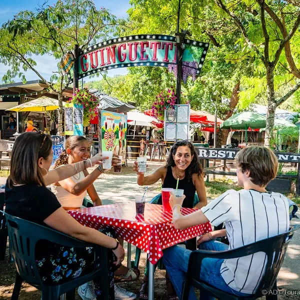 Restaurant La guinguette de Lulu Parc - Rochecorbon