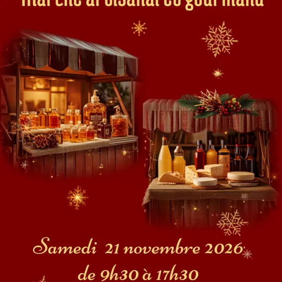 Marché artisanal et gourmand Montlouis-sur-Loire