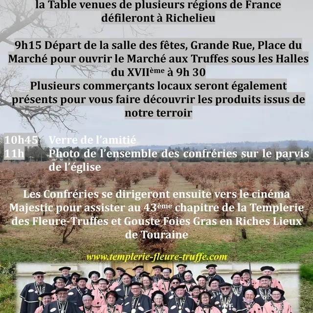 Marché aux Truffes Richelieu 7 février 2026