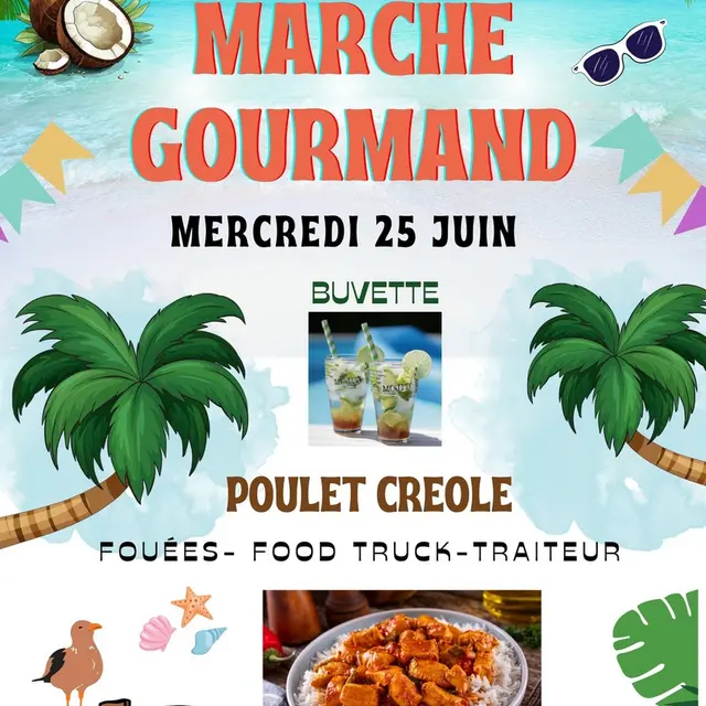 Marché gourmand Parçay-sur-Vienne 25 juin 2025
