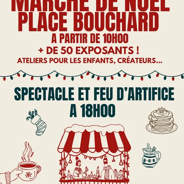 Marché de Noël L'Ile-Bouchard 14 décembre 2025