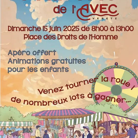 Marché de l'AVEC Véretz