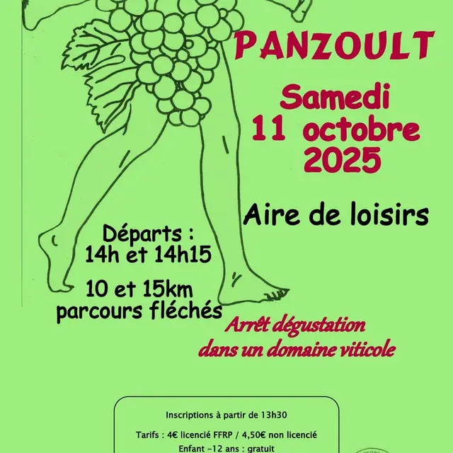 Marche de l'automne Panzoult 11 octobre 2025